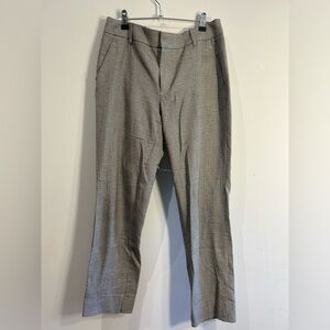 Zara Brown/White/Tan Cropped Pants Size 4
